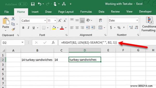 Tips for working with text and text functions in Excel