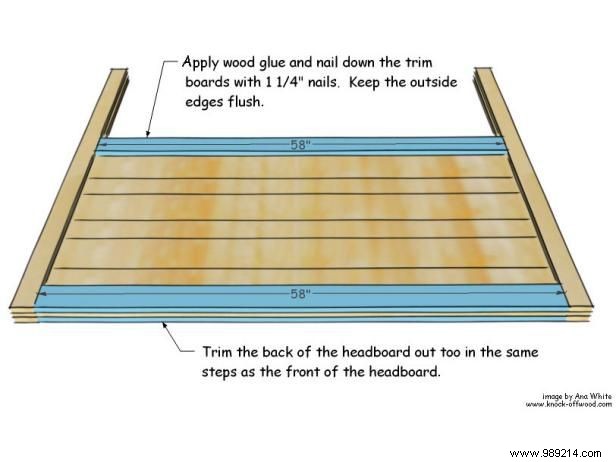 How to Build a Rustic Wood Headboard