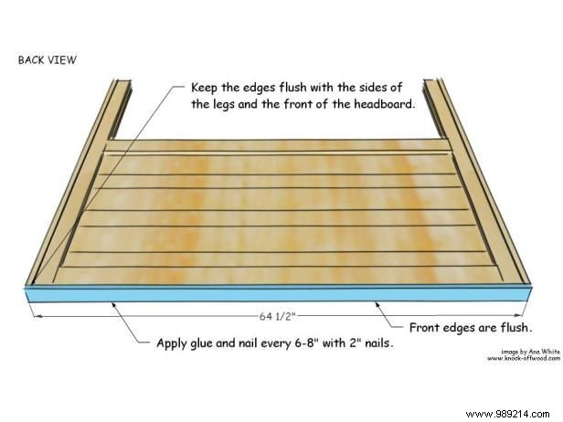 How to Build a Rustic Wood Headboard