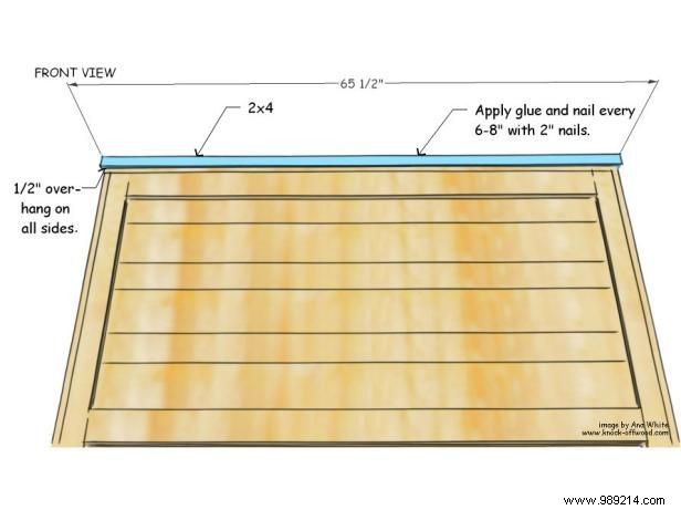 How to Build a Rustic Wood Headboard