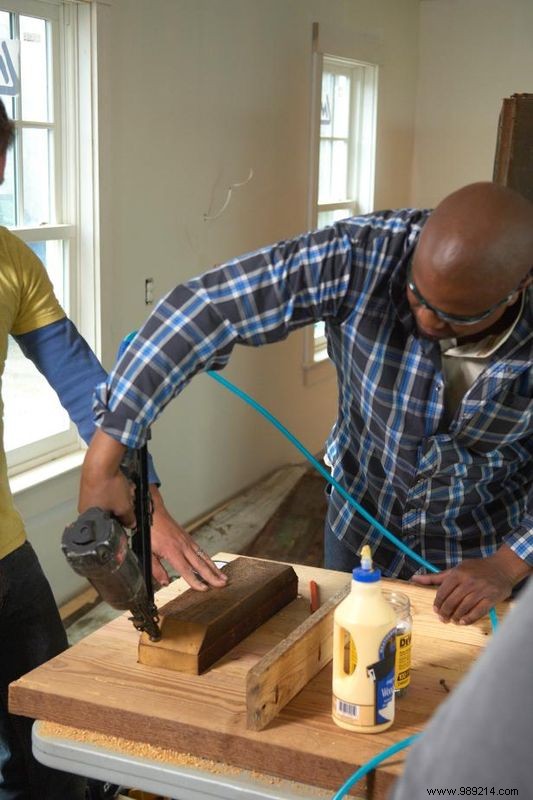 How to Build an Office Desk From Reclaimed Wood