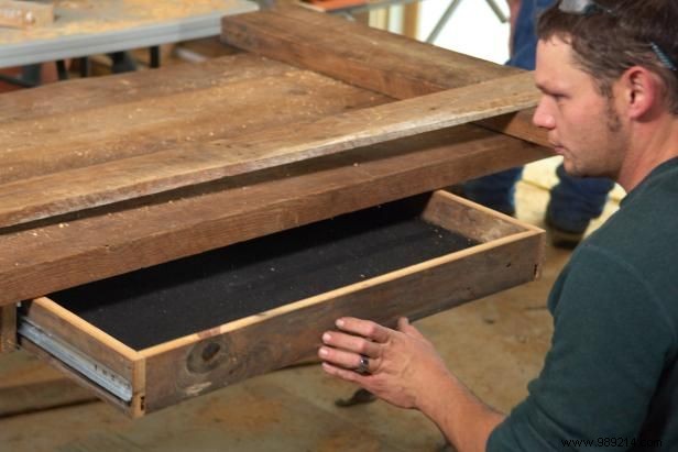 How to Build an Office Desk From Reclaimed Wood