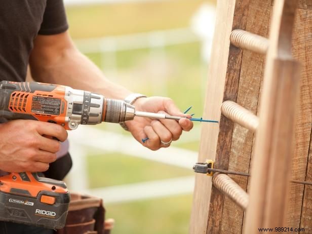 How to build a driveway bench