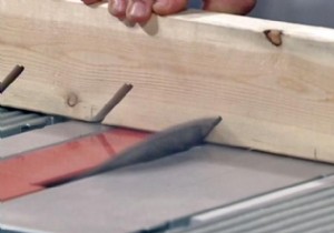 How to build slotted shelves