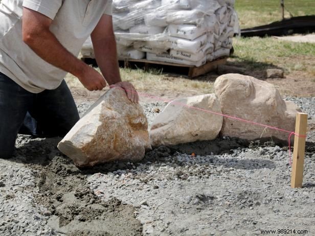 How to create a pit area in Fieldstone and Sand Fire