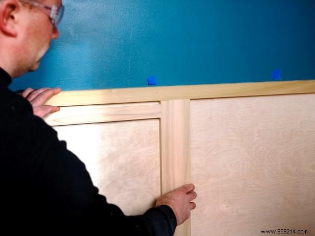 How to Install Recessed Panel Wainscoting