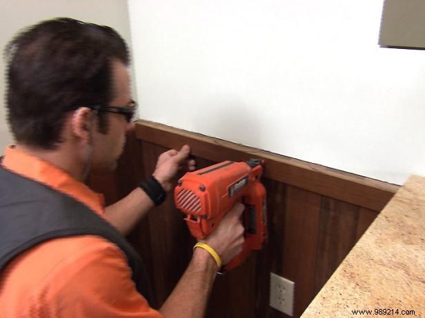 How to install Ipe Wainscoting