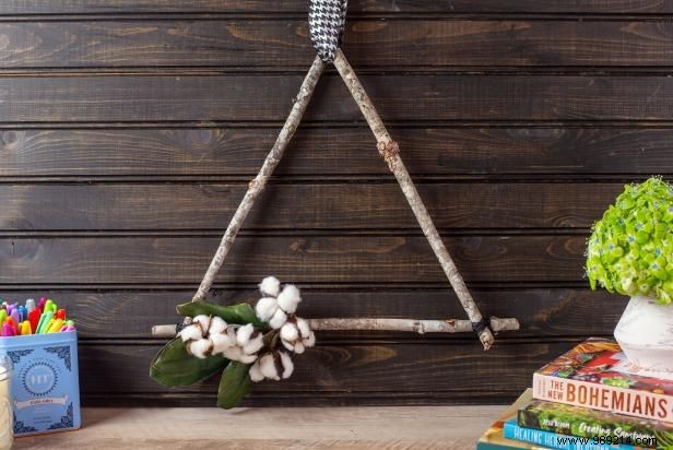 How to Make a Bohemian Triangle Wreath