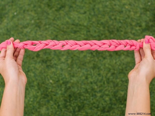 How to make a braided headband