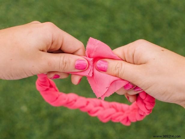 How to make a braided headband