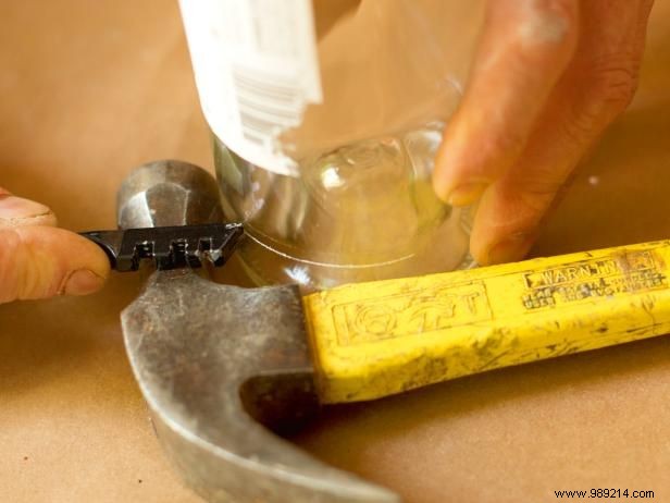 How to make a chandelier out of old wine bottles