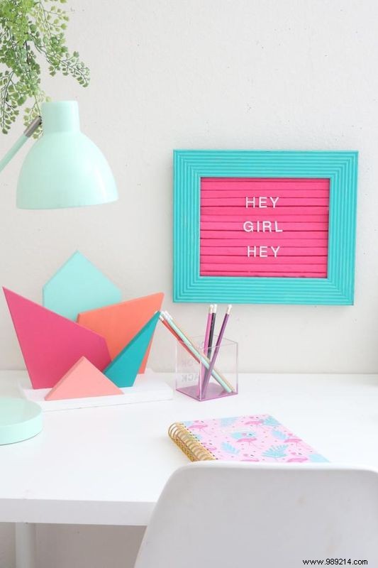 How to Make a Felt Marquee Letter Board