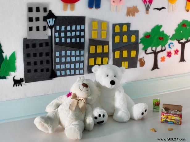 How to make a felt activity wall for kids