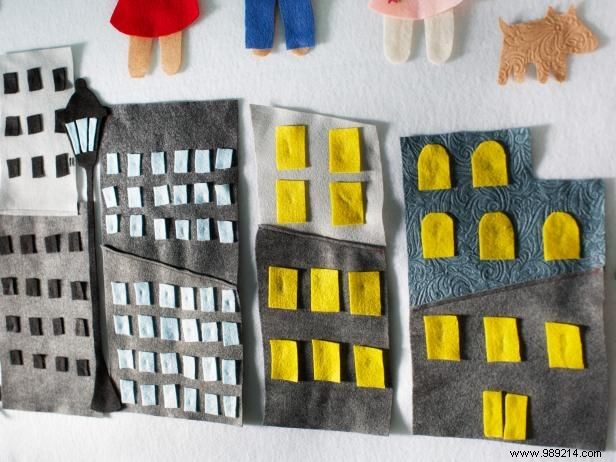 How to make a felt activity wall for kids