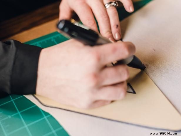 How to Make a Steampunk Faux Leather Party Banner