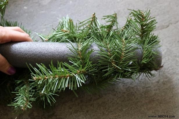 How to Make an Evergreen Faux Spiral Topiary