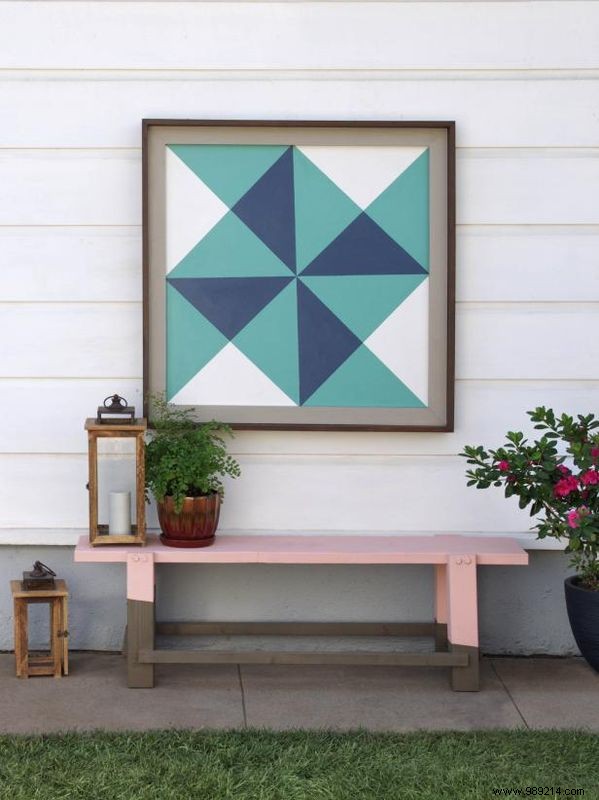 How to Make a Framed Barn Quilt