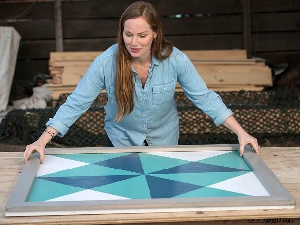 How to Make a Framed Barn Quilt