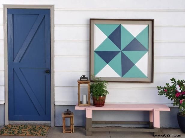 How to Make a Framed Barn Quilt