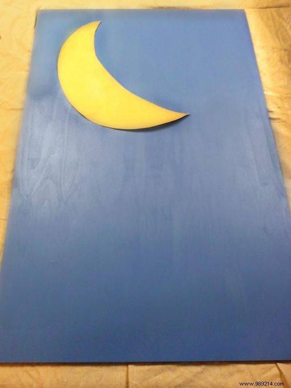 How to make a child s headboard with built in night lights