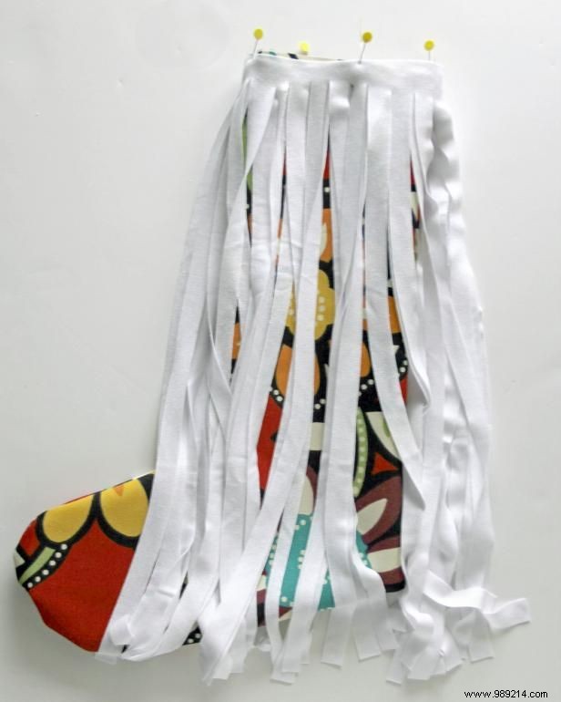 How to Make a Hippie Fringe Christmas Stocking