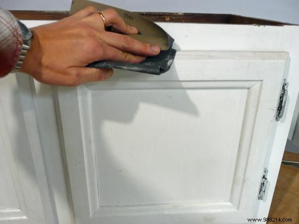 How to make a clay bench using old kitchen cabinets