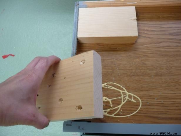 How to make a clay bench using old kitchen cabinets