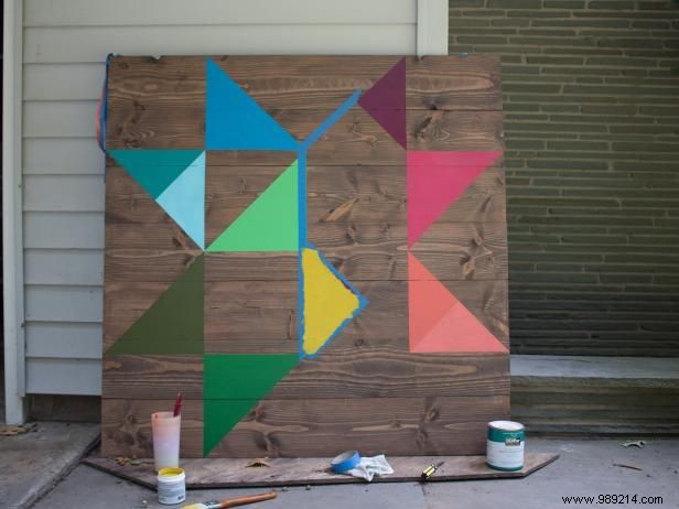 How to Make a Modern Barn Quilt