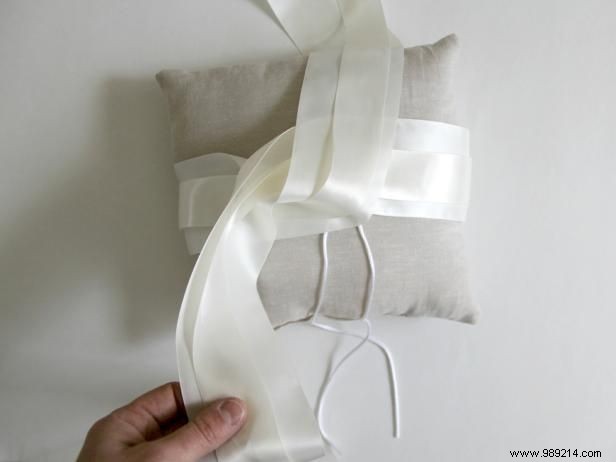 How to Make a Ring Bearer Pillow