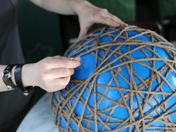 How to Make a Sisal Rope Pendant Light