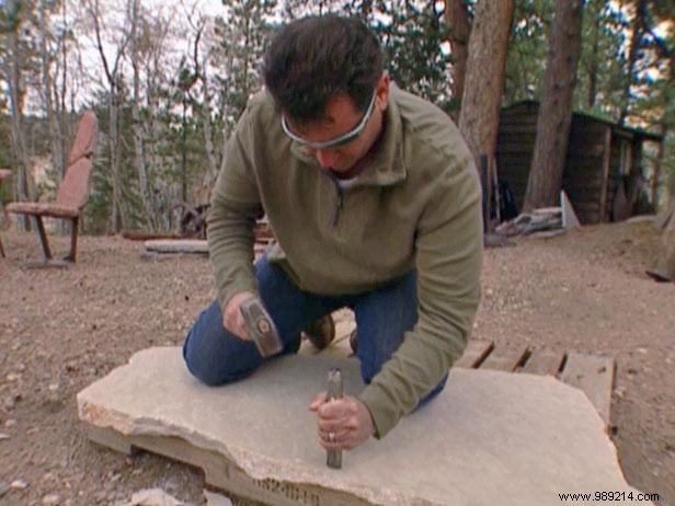 How to make a stone coffee table top