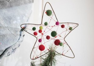 How to make a tree ornament using a recycled wire hanger