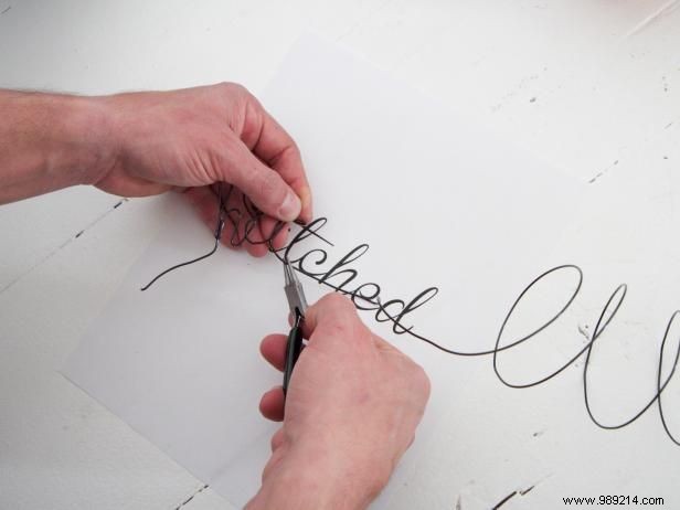 How to Make a Wire Wedding Cake Topper