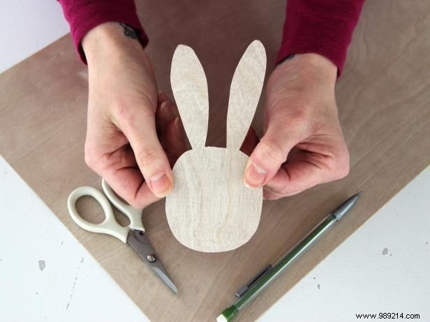 How to make an Easter bunny card