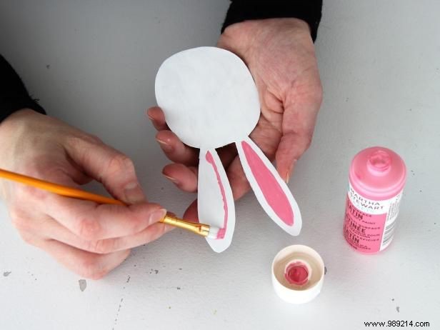 How to make an Easter bunny card