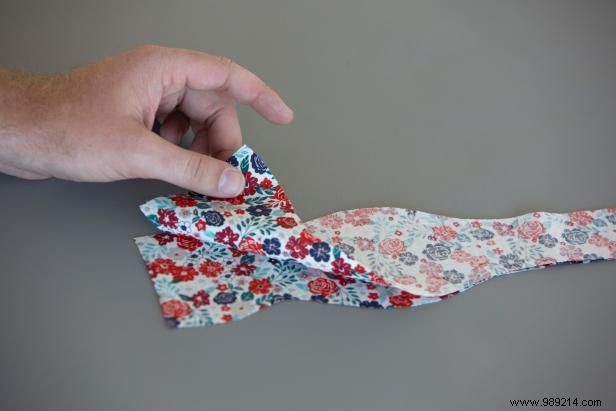 How to sew an easy bow tie