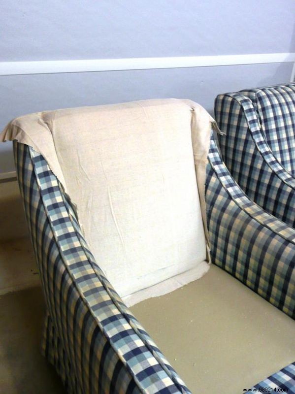 How to make chair slipcovers for less than $30