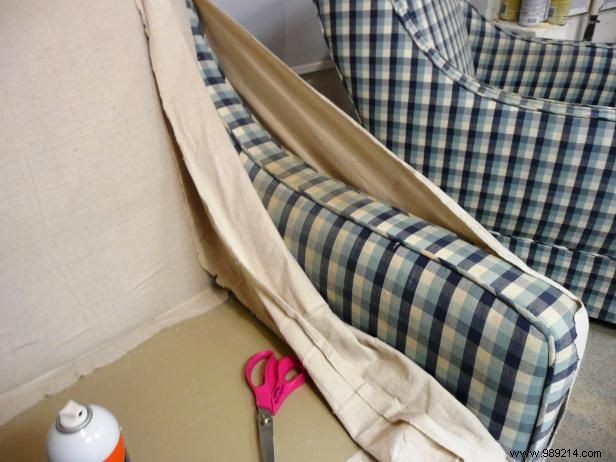 How to make chair slipcovers for less than $30