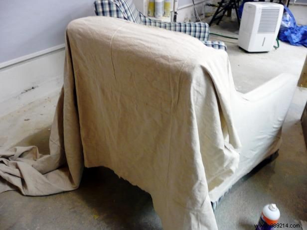 How to make chair slipcovers for less than $30