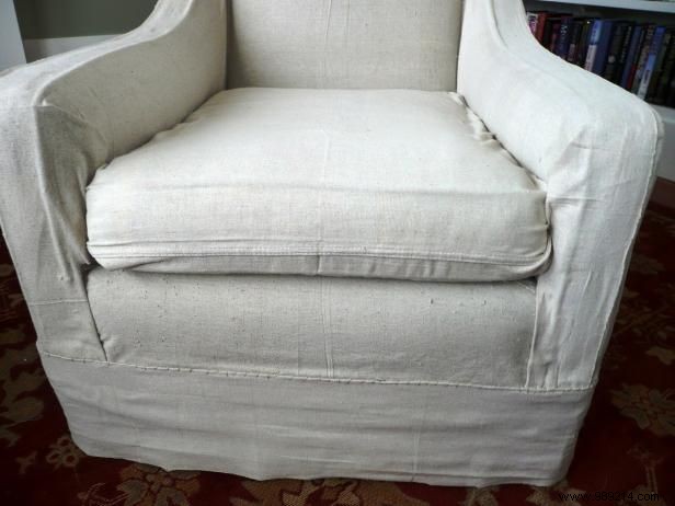 How to make chair slipcovers for less than $30