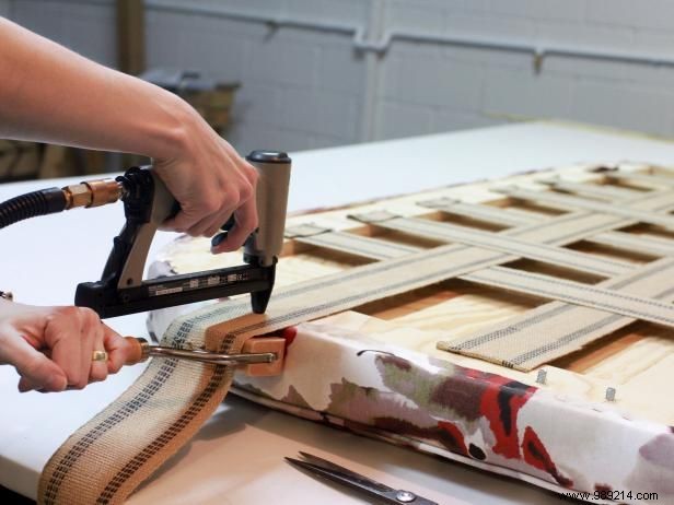 How to make an upholstered footboard