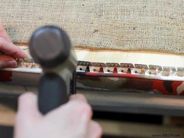 How to make an upholstered footboard