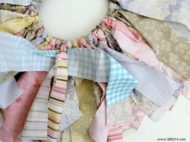 How to make a recycled tutu with fabric scraps