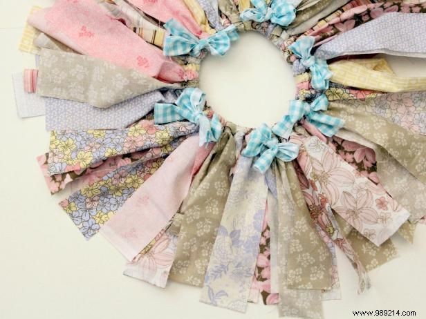 How to make a recycled tutu with fabric scraps