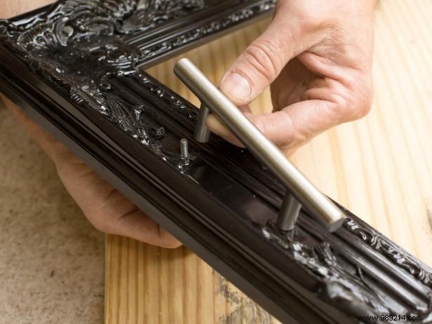 How to make chalkboard serving trays from old picture frames