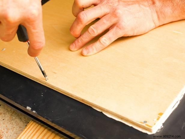 How to make chalkboard serving trays from old picture frames