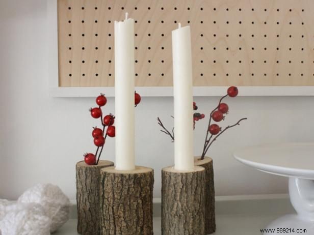 How to make candle holders with PVC pipes for the molds