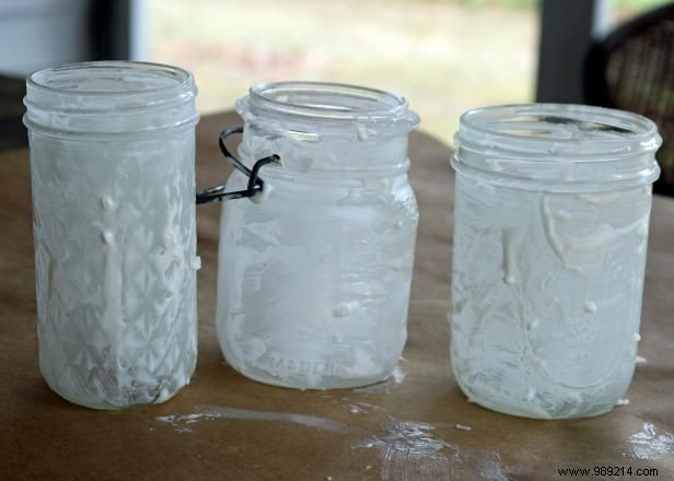 How to Make Mason Jars City Skyline Silhouette Candle Holders