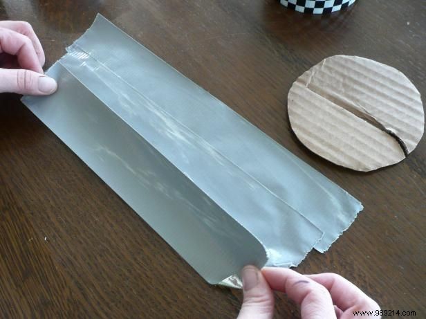 How to make gift bags with duct tape 