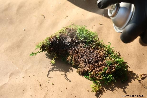 How to Make Hanging Moss Topiary Spheres 